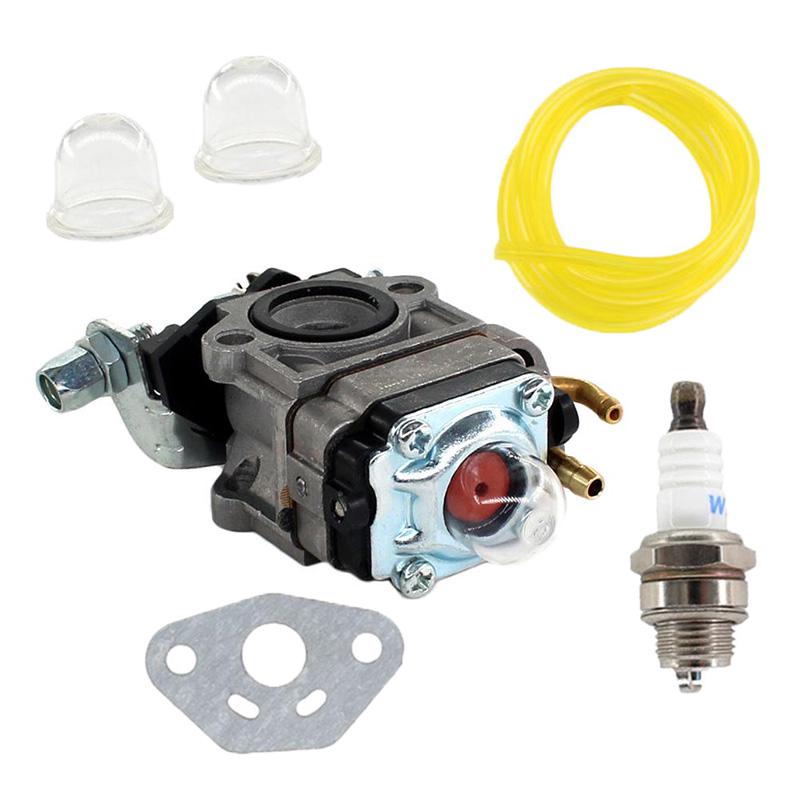 Carburetor Kit 10mm Compatible with For 1E34F 1E36F TU26 TL26 Brush Cutter 26cc 33cc for Efficient Performance