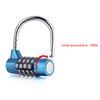 Multifunctional Combination 4 Digit Security Padlock Gym Locker Drawer Luggage Cabinet Toolbox Door Lock Door Padlock