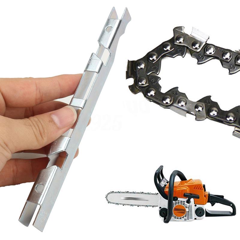 1/4'' Bar Groove 3/8P" File Guide Chain Saw Chainsaw Medium-Carbon Steel Brand New Lightweight Nobby Practical