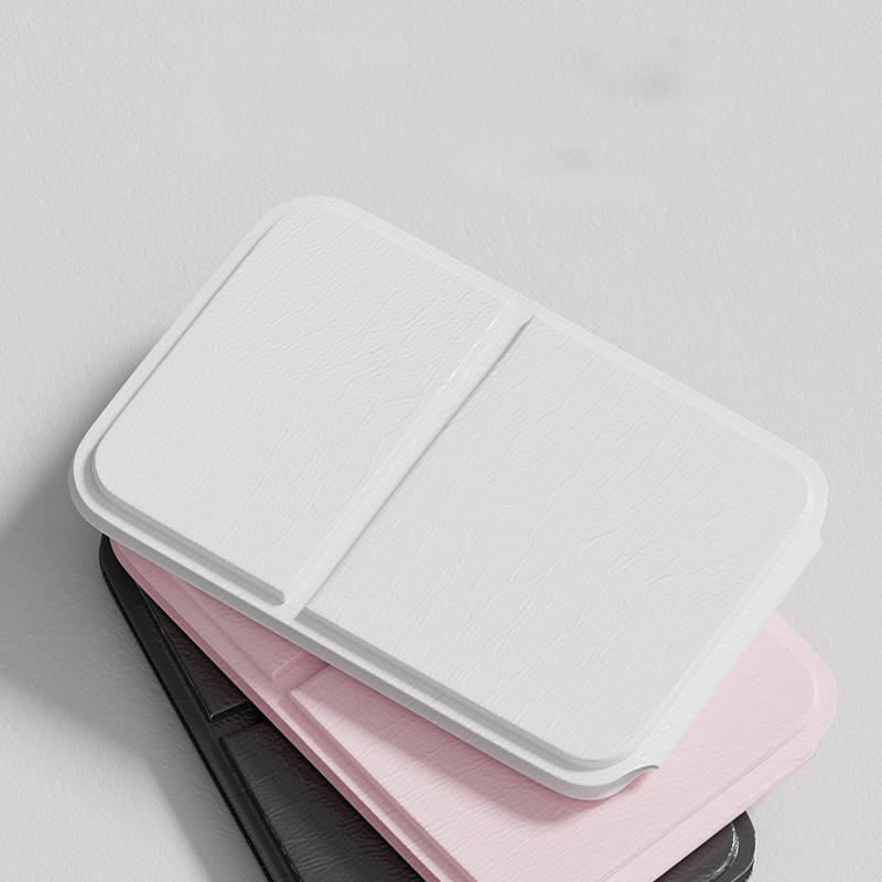 Small Mirror for Women To Carry Around, Simple Handheld, Dormitory Desktop, Standing Super Mini, Student Portable Folding Makeup