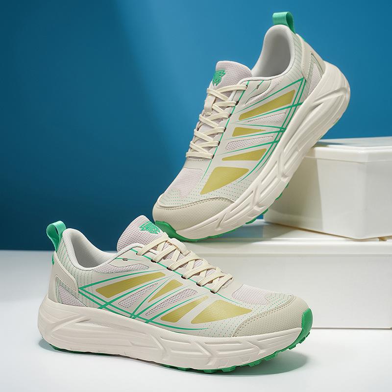 Large Size Wide Head Soft Sole Rebound Casual Sports Shoes Training Shoes Comfortable, Non-slip and Wear-resistant Running Shoes