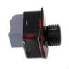 2025 New Wearproof Car Side Mirror Switch Replacement 1J1959565F Black Adjust Button Knob Replacement Easy to Install