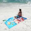 Genshin Impact Hu Tao Towel Quick Dry Absorbent Beach Towel for Sports, Fitness, Swimming and Outdoor Activities