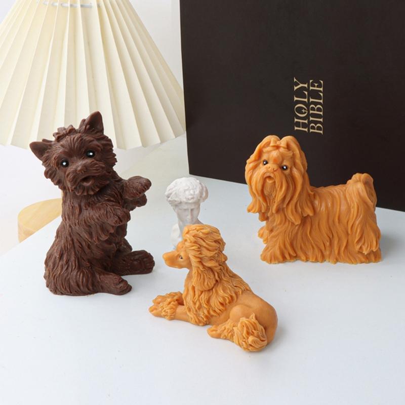 3D Animal Shaped Candle Silicone Mold for DIY Hand-made Candle Ornaments Mould Handicrafts Making Tool Baking Mold