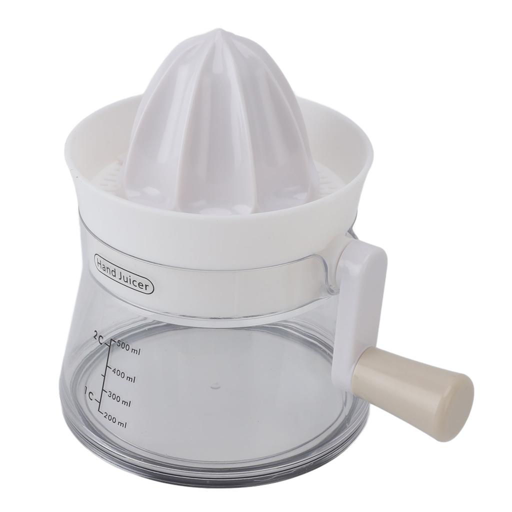 Zitruspresse Manuell Handlich Kompakt Tragbar Entsafter Haushalt Rotierende Presse für Zitrone Orange