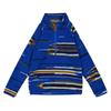 Childrens/Kids Stripe Fleece Half Zip Sweatshirt