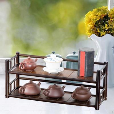 Countertop Display Stand for Tea Cups and Jars, Multi Layer Organizer Kitchen Home
