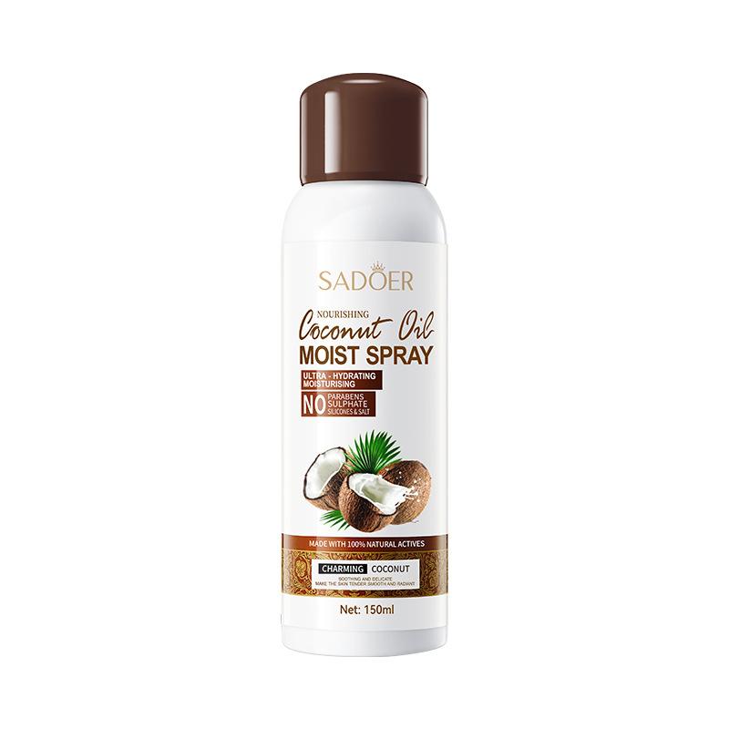 SADOER Увлажняющий спрей с кокосовым маслом - Увлажняющий тоник-спрей 150ml