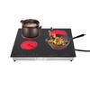4 Burner Electric Cooktop 110v 24 Inch Electric Stove Countertop & Built-in, Plug-in Electric Cooktop with 9 Power Levels,3000W
