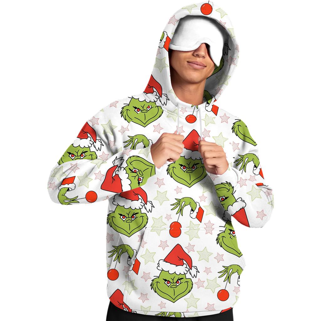 Men's Fleece Hoodie Casual Long Sleeve Sweatshirt