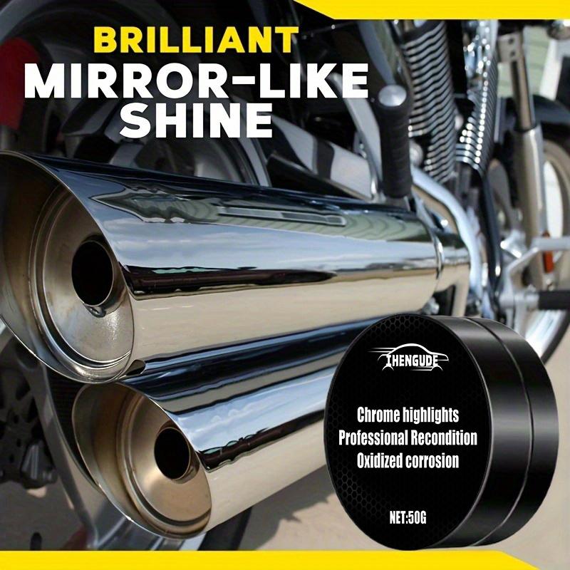 Professionelle Chrom-Reparaturpaste - Metalloxidations-Restaurator und Polierpaste für Autotürgriffe, Fenster, Stoßstangen - Universell einsetzbar