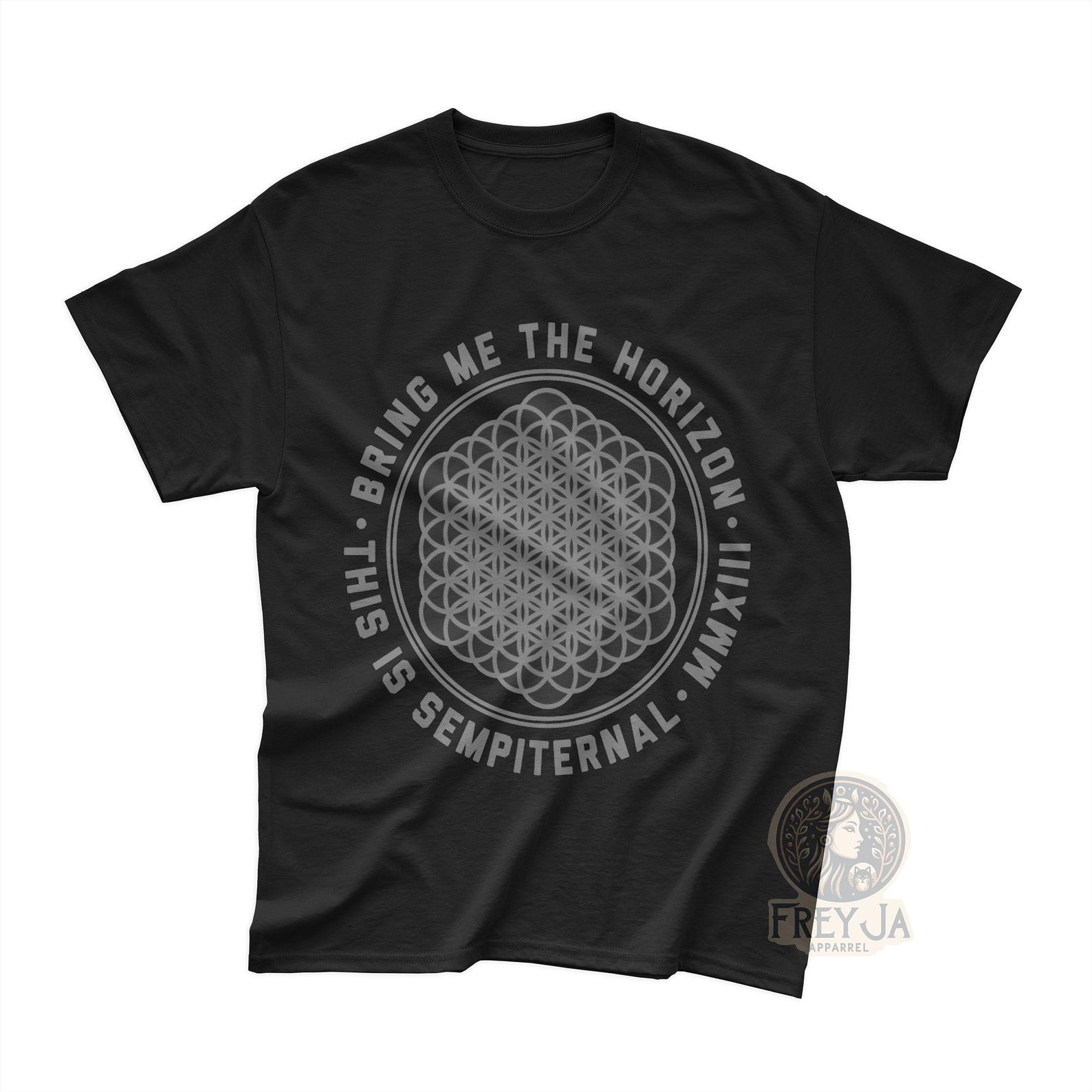 Bring Me The Horizon T-Shirt - Unisex Rock Music Tee - Metal Band Gift L