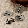 Practical Small Hinges Boxes Hinges Box Hinge For Box Iron 40pcs Accessories Antique Antique Bronze Box Hinges Bronze Color