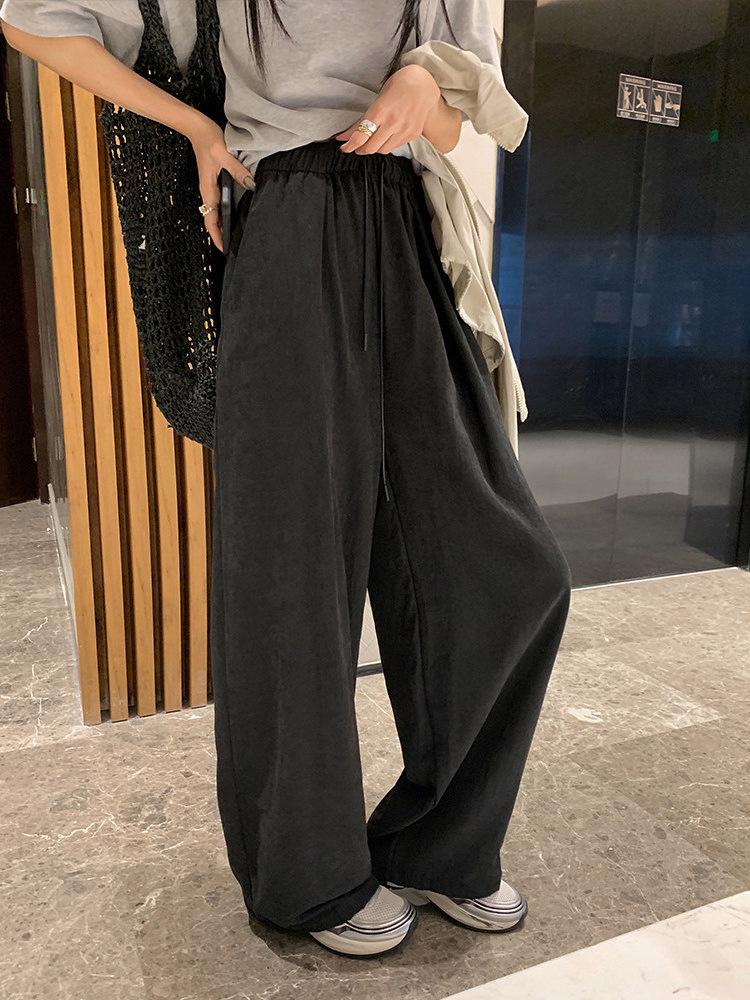 A7seven Spring-Summer High-Waisted Wide-Leg Pants