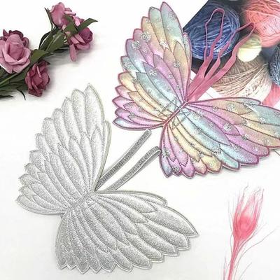 Colourful Angel Butterfly Wings Easy To Wear with Strap Fine Workmanship Pretend Play Butterfly Wings For Kids