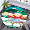Custom Name,South Park Pattern Round rug,Carpet Rug for Living Room Bedroom Playroom ,Non-slip Floor Mat,Holiday Gifts and Birthday Gifts.