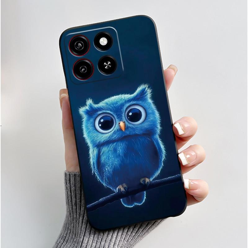 For ZTE Blade A35 Case Cute Cool Fashion Silicone Soft TPU Cover For ZTE Blade A55 Cases Blade A35 Back Cover Shockproof Bumper