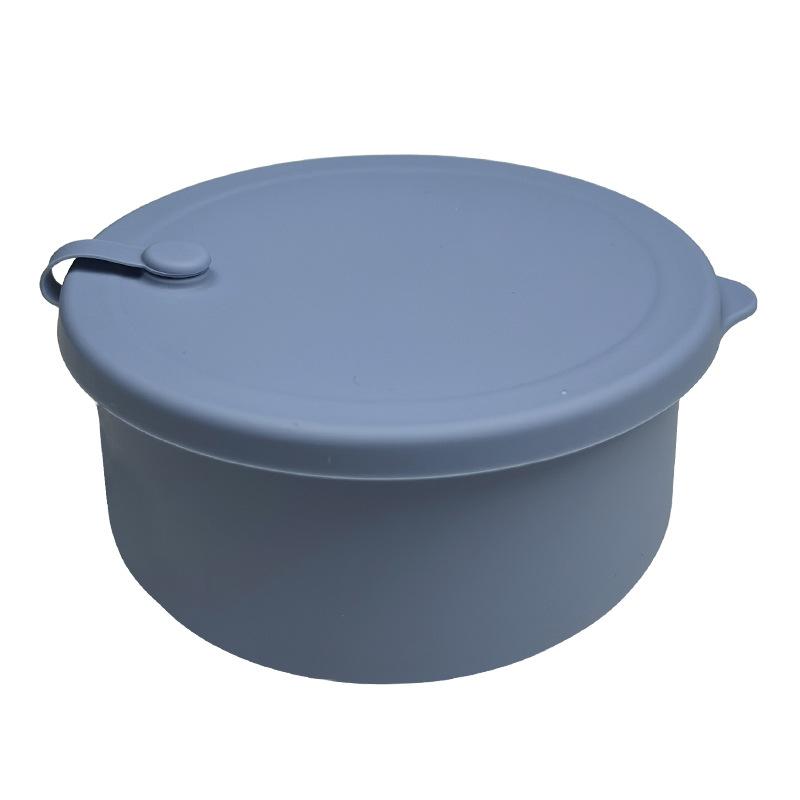 1/2Pcs Pizza Dough Proofing Box Baking Tool Food Box Heat Resistant Silicone Dough Box Fermentation Box For Fridge Bakery Making Round