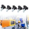 5pcs Plastic Triangular Handle Screw Knob Tightening Screw Set Accessory M10 25mm