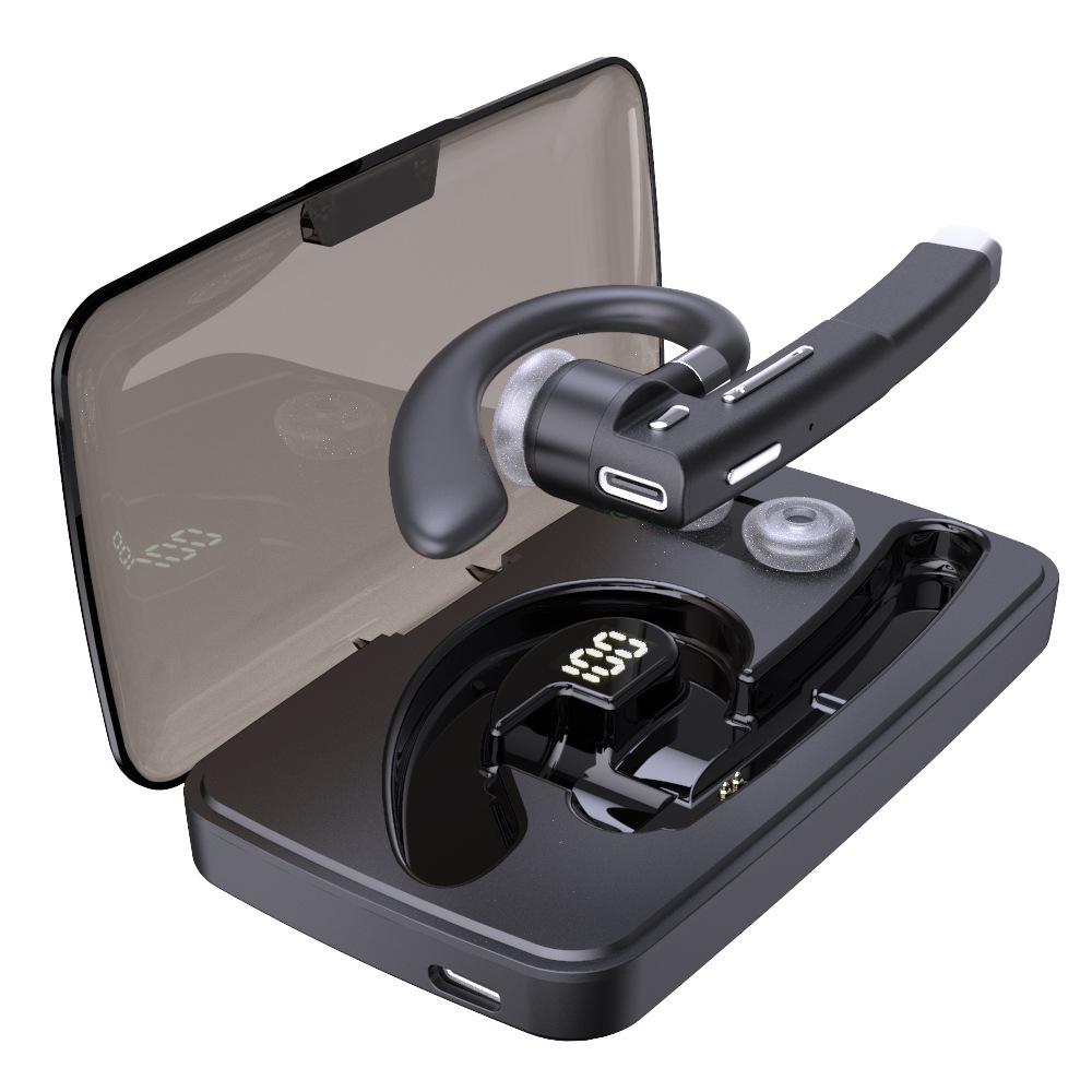 YYK-520 Business Bluetooth Headset with Rotating Charging Case, V8 V9 Upgrade, Version 5.0