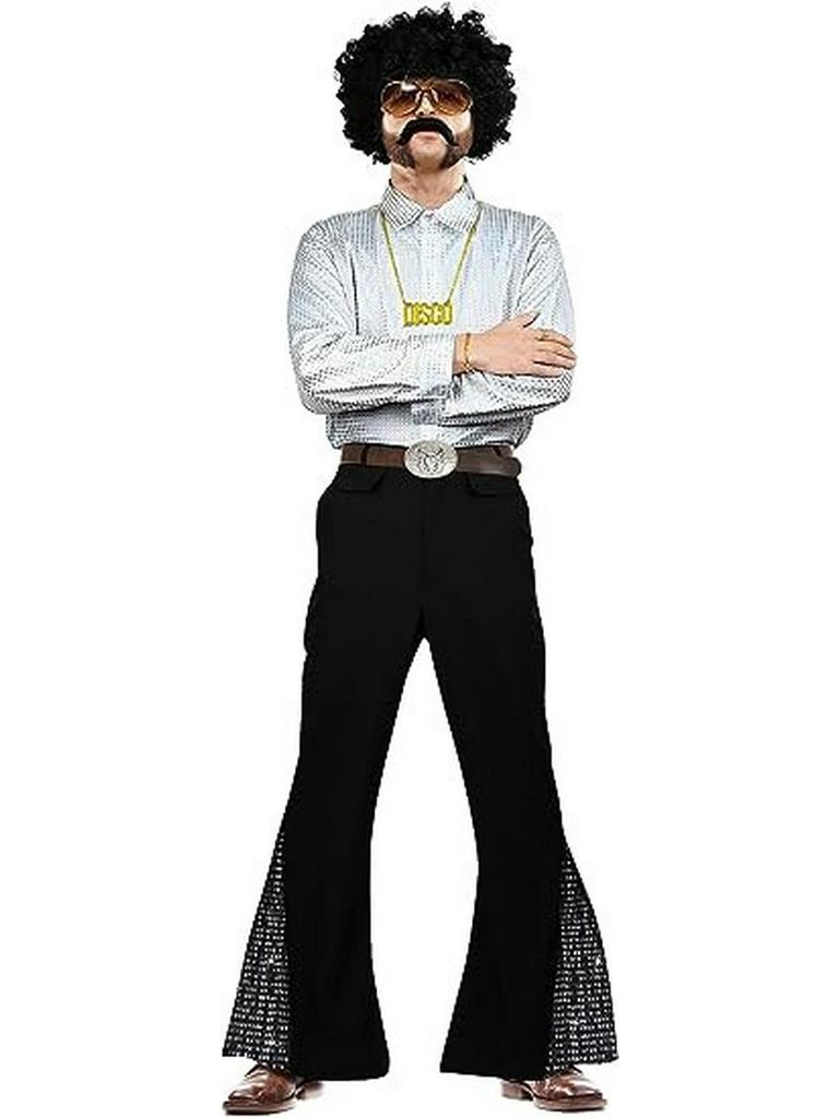 2025 Boys' Retro 70s Sequin Flared Pants