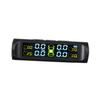 Solar Wireless Car Tire Pressure Monitoring System with 4 External Sensors