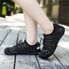 Kids Light Breathable Aqua Shoes Boys Girls Quick Dry Mesh Wading Sneakers Non Slip Beach Water Sports Footwear for Surfing Swimming