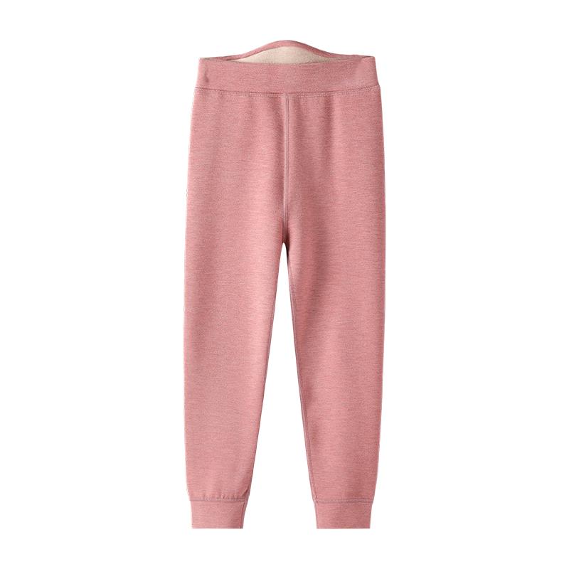 YEEHOO Kids Mulberry Silk Rabbit Down Thermal Leggings 110