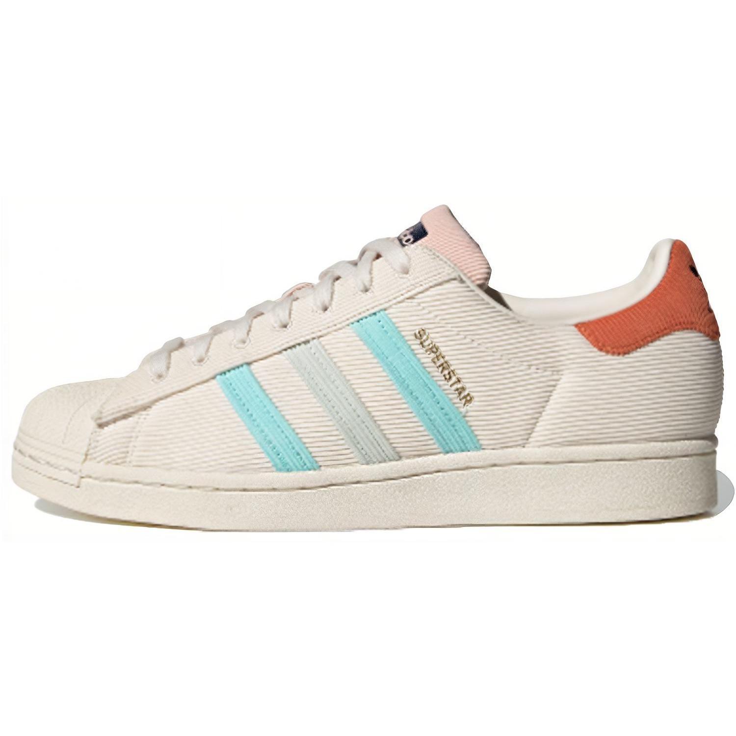 adidas Superstar White Brick Red Blue Men s S42849 EU 36