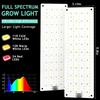 New 4PCS Grow Panel Light Ultra-thin Full Spectrum Dimmable Timer Plant Lights Under Cabinet Growing Lamp for Indoor Plants Rack