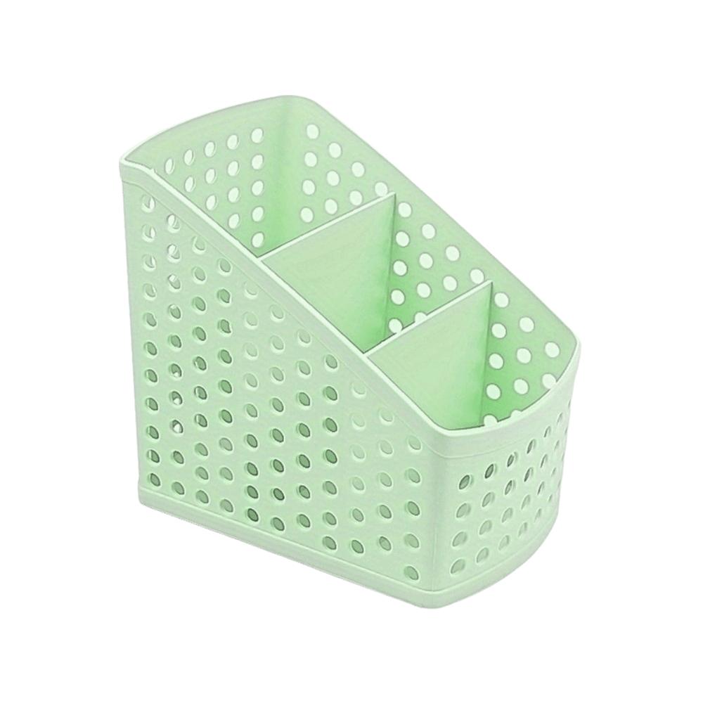 Multi Layer Makeup Brush Holder Large Capacity Desktop Organizer Pen Holder  Office Supplies зелёный