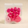 Solid Color 12-piece Puff Set Beauty Blender Thumb Puff Cotton Puff Mini Puff Set Makeup Tool
