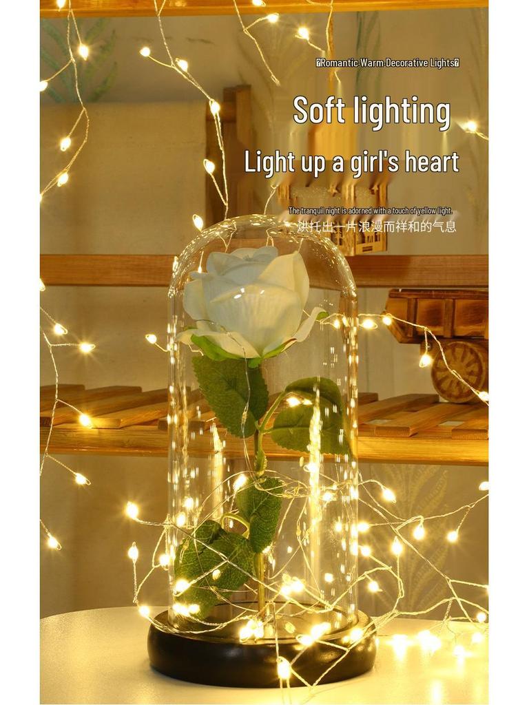 Remote Control Super Bright Copper Wire Firecracker String Lights for Christmas Decorations
