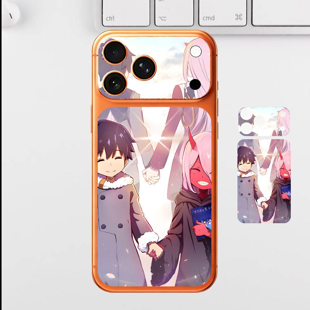 Anime H-Hiro Zero For iPhone 17 Pro ProMax Full Back Cover Decal Wrap Skin Rear Protective Sticker Film