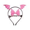 4PCS Halloween Headband Headwear Party Holloween Hair Clips Cosplay Costume Headbands Accessoires