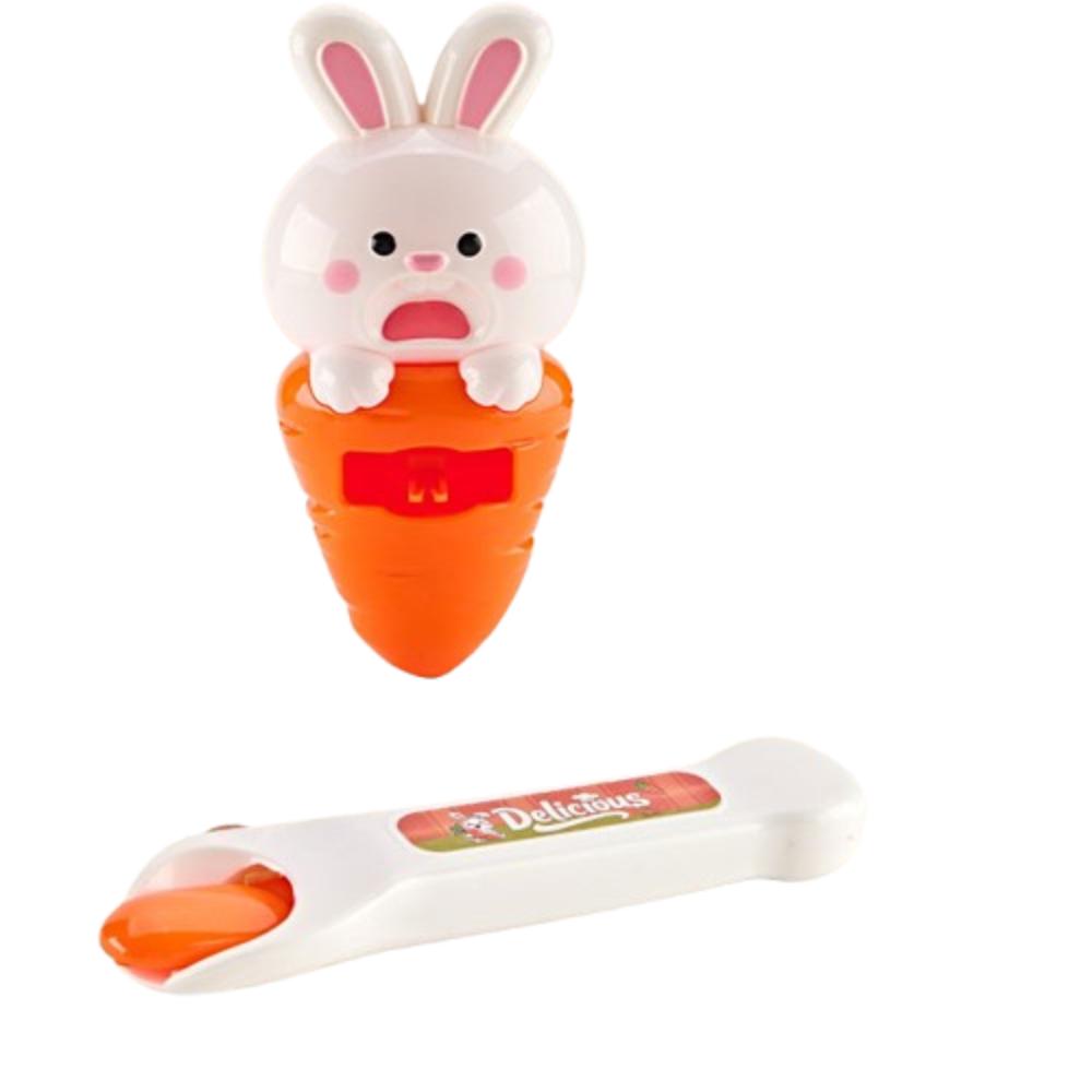 Simulation Model Capibara Food Feeding Toy Pretend Play Role Play Little Rabbit Pudding Toy Kawaii Early Education