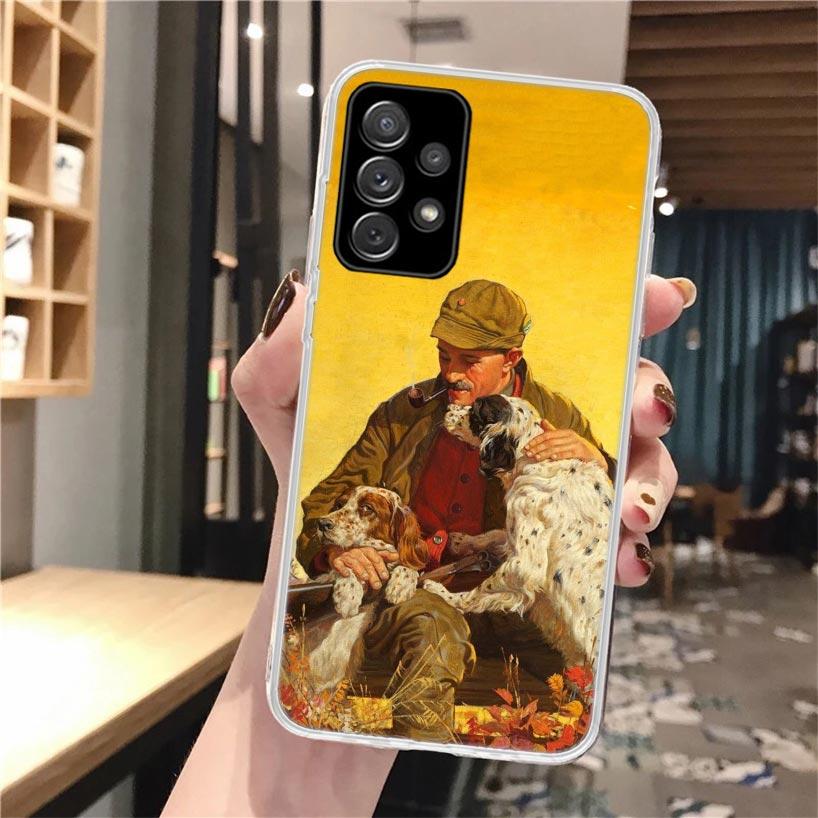 

Hunter Dog Hunting Phone Case For Samsung Galaxy A55 A54 A52 A53 A16 A15 A14 A12 A13 A25 A24 A22 A23 A35 A34 A32 A33 A05S A04S Samsung A15