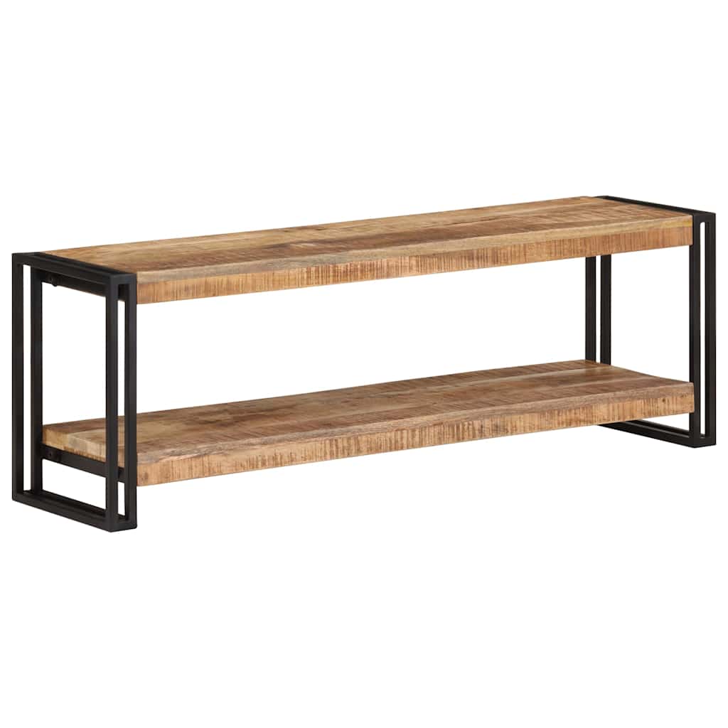 VidaXL TV-Schrank 120x30x40 cm Raues Mangoholz