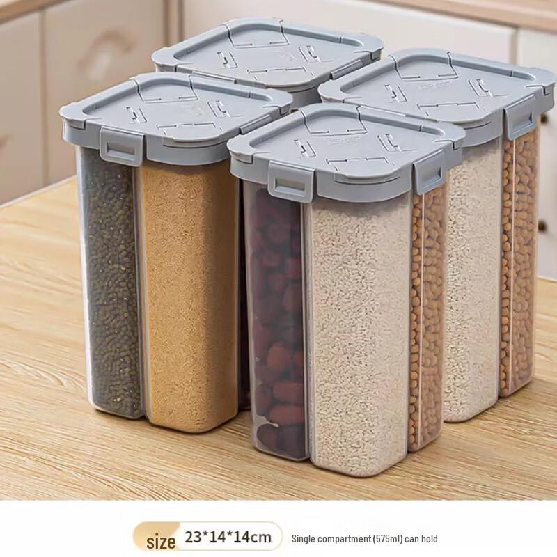 Sule 2.3L Multi-Grain Food Storage Container Set (4-Pack)