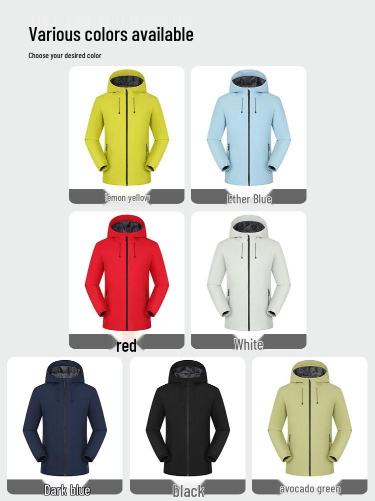 DJI Custom Logo Windjack - Bedrijfsteamkleding Outdoor Winddichte Jas voor Herfst/Winter