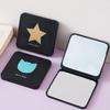 Double-Sided Compact Mirror – Your Ultimate Makeup Essential Portable Outdoor Standing Mini Makeup Mirror Pocket Mirror