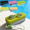 Large Capacity Goggle Storage Box Perforated Swimming Goggle Protective Pouch  For Swimming