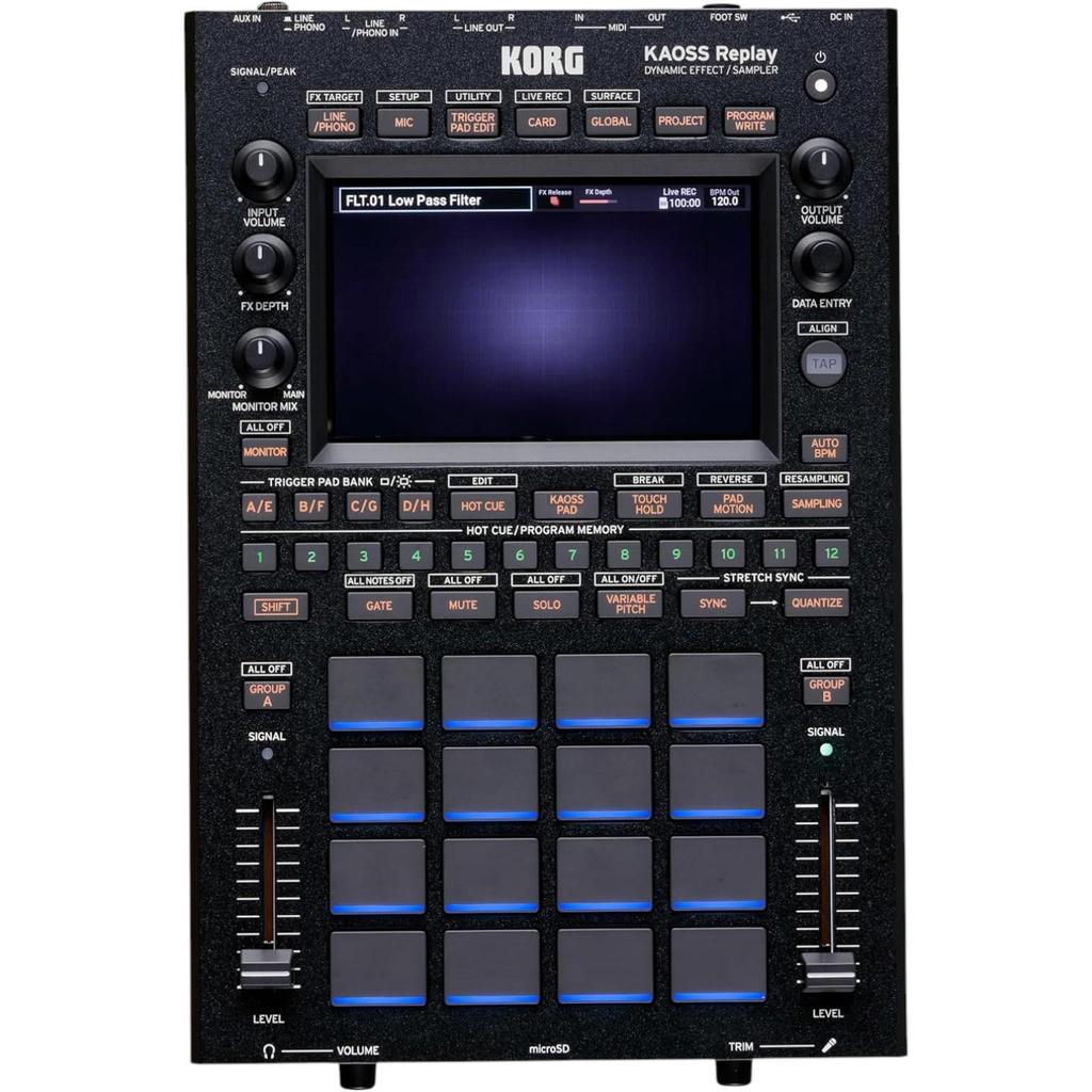 Korg DJ Effects and Sampler (KAOSSREPLAY)