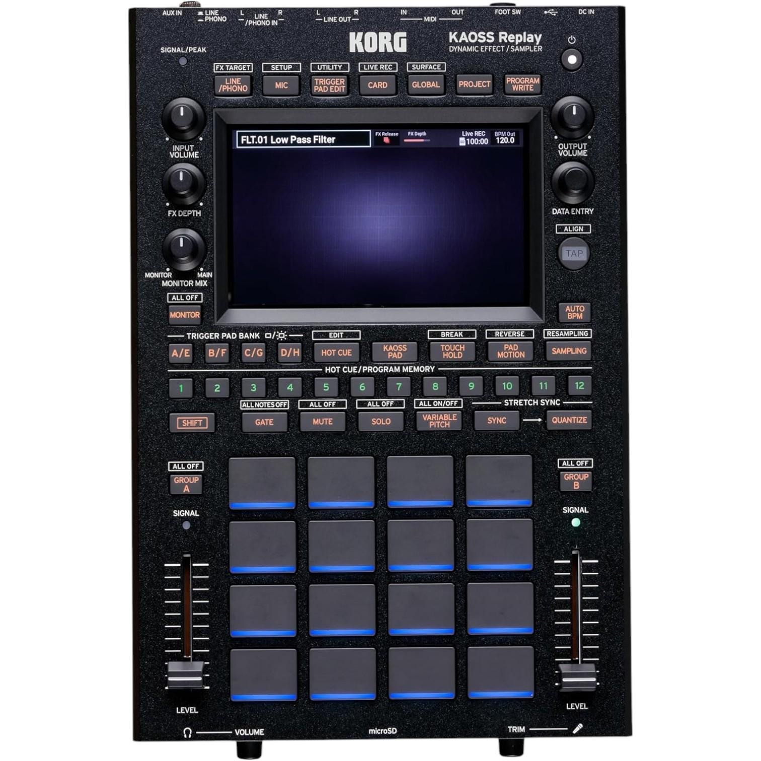 

Korg DJ Effects and Sampler (KAOSSREPLAY)