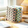 Lightweight Fabric Book Cover Floral Design Fabric Book Sleeve Notebook Protector  for Book Lovers