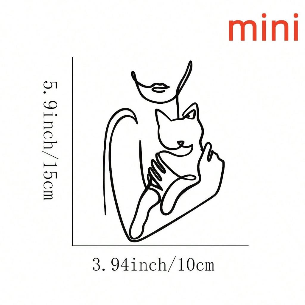 Mother Child Metal Wall Art Home Decor Gift