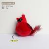 Cat Toy Simulation Plush Bird Squeaky Interactive Cat Teaser Toy