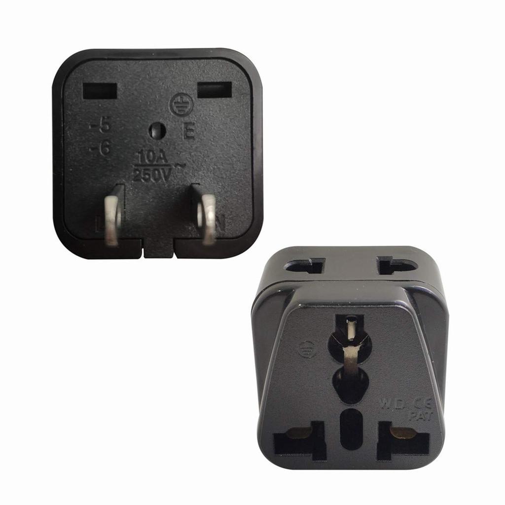 ZOER Weltweiter Stecker Typ A Übersee Elektrogeräte in Steckdosen-Konvertierungsadapter Netzteilform-Konvertierungsstecker Verwenden Sie Haushaltsgeräte von