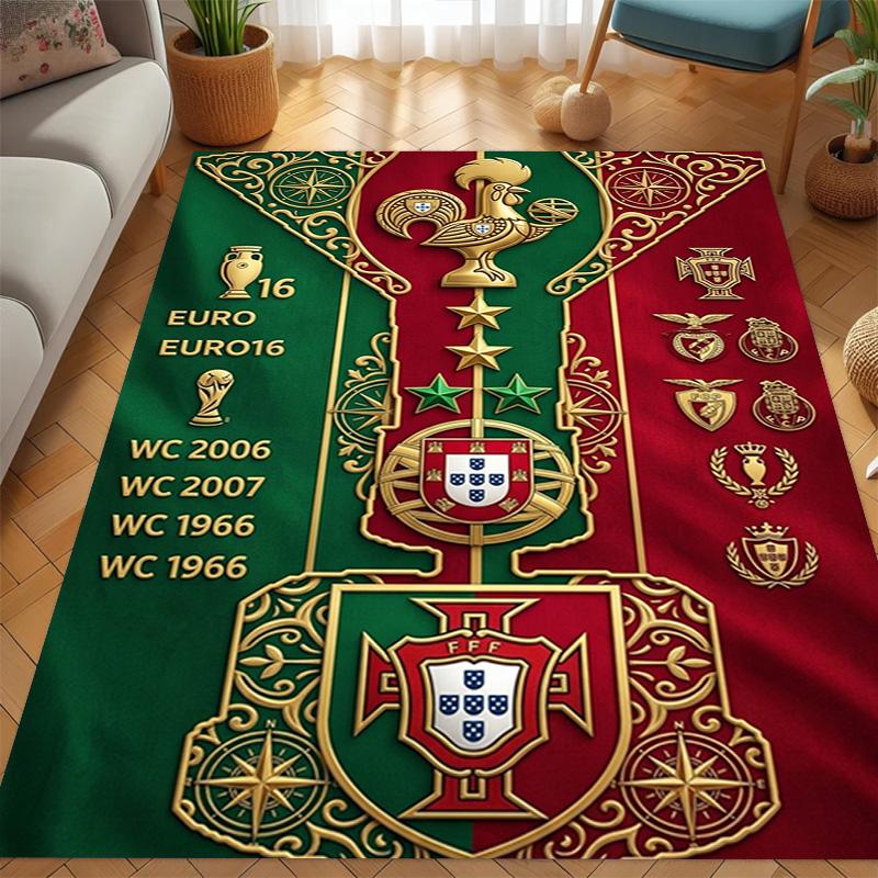 Portuguese Heritage Emblem carpet Doormat Home Decor Bathroom mat Protective pad Room