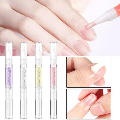 Nail Cuticle Revitalizer Oil Pen Nails Care Dry Skin Treatment Manicure Brushes